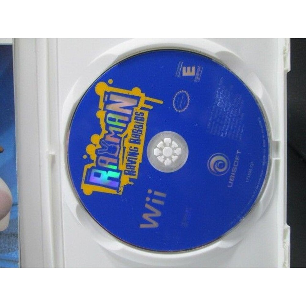 Rayman Raving Rabbids (Nintendo Wii, 2006) Complete CIB - Picture 10 of 11